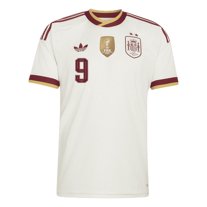 Koszulka piłkarska Hiszpania Mundial 2026 wyjazdowa Champion Edition GAVI #9