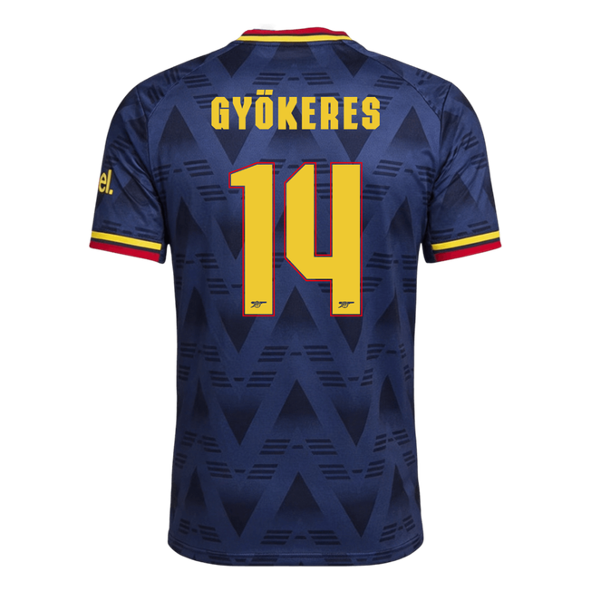 Koszulka piłkarska w wersji zawodniczej Arsenal UCL 2026/27 wyjazdowa GYÖKERES #14