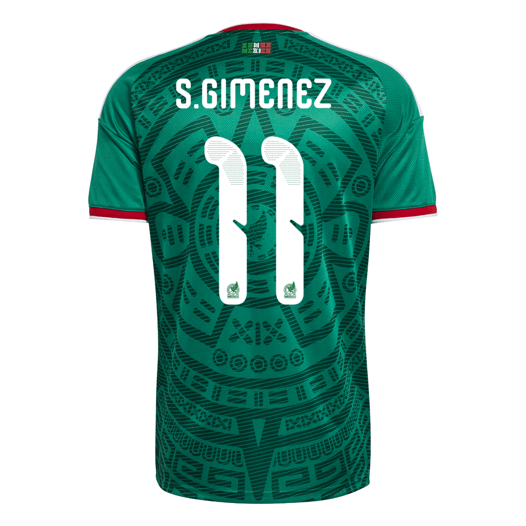 Koszulka piłkarska Meksyk Mundial 2026 domowa S.GIMENEZ #11