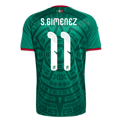 Koszulka piłkarska Meksyk Mundial 2026 domowa S.GIMENEZ #11