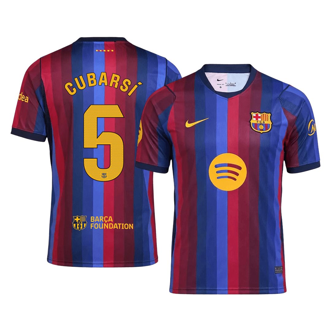 Koszulka piłkarska FC Barcelona 2026/27 domowa CUBARSÍ #5 - Kibula