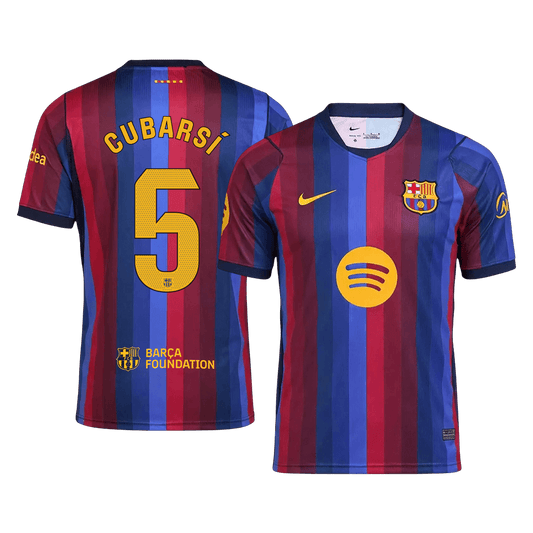 Koszulka piłkarska FC Barcelona 2026/27 domowa CUBARSÍ #5 - Kibula