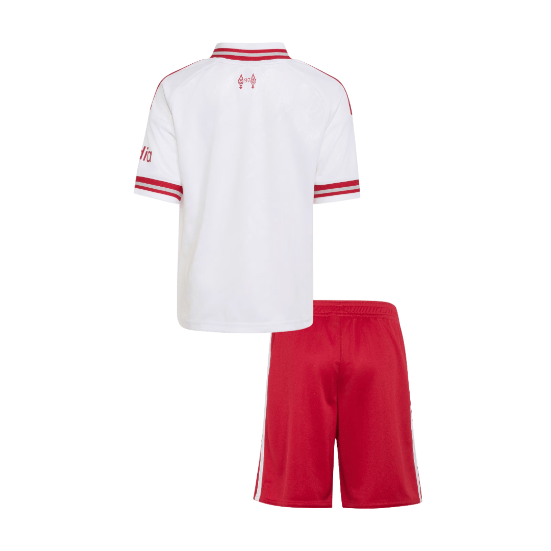 Dziecięcy zestaw piłkarski Liverpool 2026/27 wyjazdowa