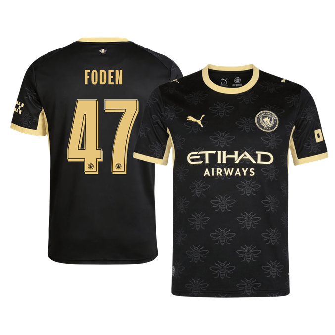 Koszulka piłkarska Manchester City UCL 2026/27 wyjazdowa FODEN #47