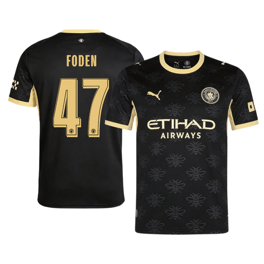 Koszulka piłkarska Manchester City UCL 2026/27 wyjazdowa FODEN #47
