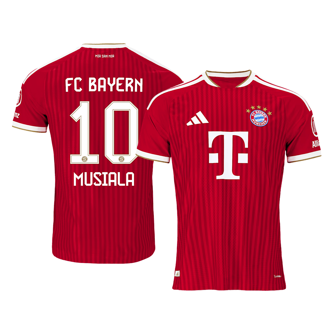 Koszulka piłkarska w wersji zawodniczej Bayern Monachium 2026/27 domowa MUSIALA #10