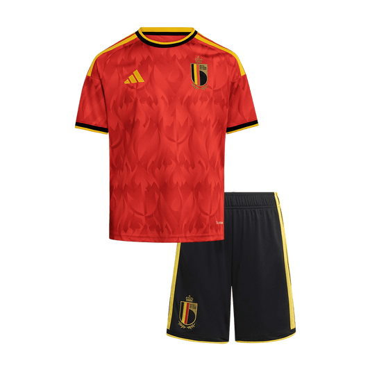 Dziecięcy zestaw piłkarski Belgia Mundial 2026 domowy