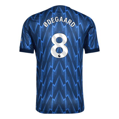 Koszulka piłkarska w wersji zawodniczej Arsenal 2025/26 wyjazdowa ØDEGAARD #8 - Kibula
