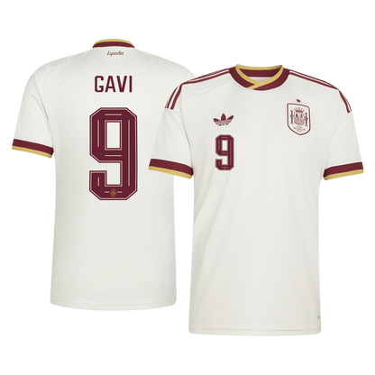 Koszulka piłkarska Hiszpania Mundial 2026 wyjazdowa GAVI #9