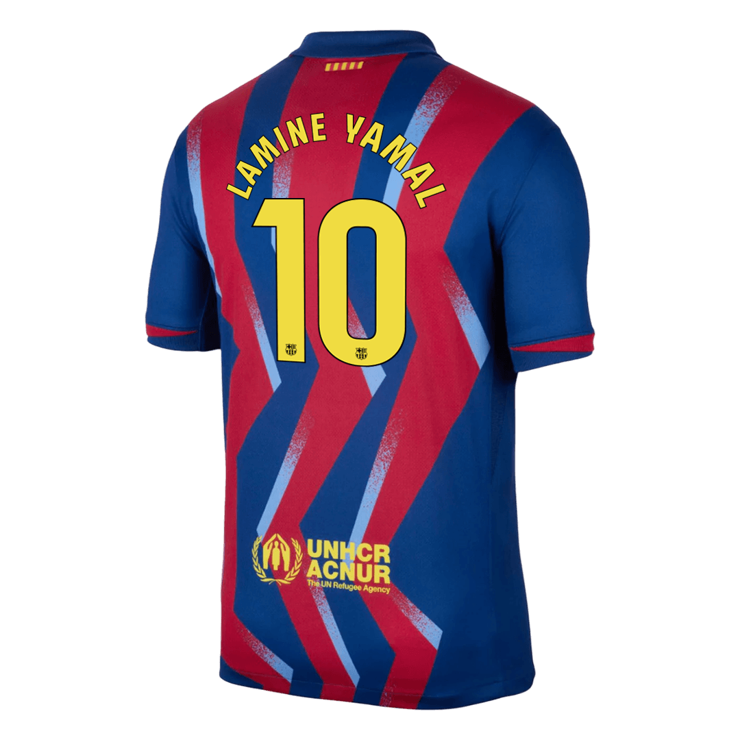 Koszulka piłkarska FC Barcelona 2025/26 czwarta LAMINE YAMAL #10 - Kibula