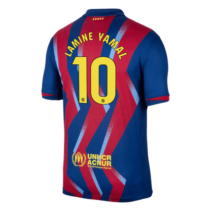 Koszulka piłkarska FC Barcelona 2025/26 czwarta LAMINE YAMAL #10 - Kibula