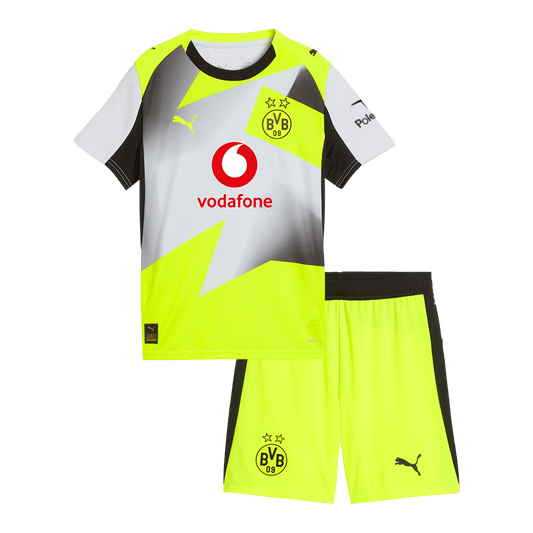 Dziecięcy zestaw piłkarski Borussia Dortmund 2025/26 wyjazdowy