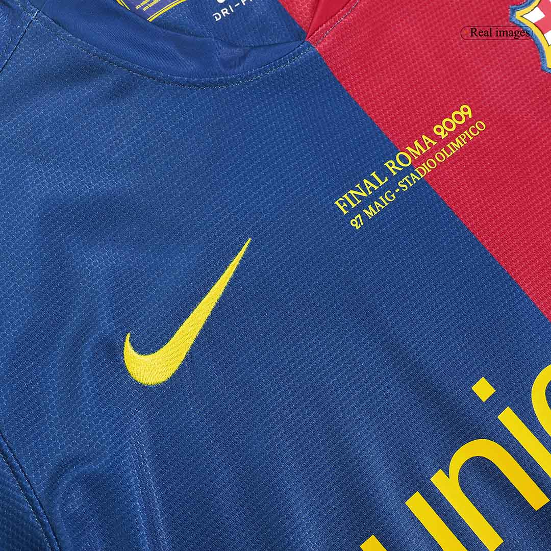 Koszulka piłkarska retro FC Barcelona UCL Final UCL 2008/09 domowa XAVI #6 - Kibula