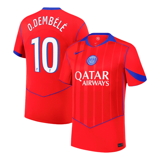 Koszulka piłkarska PSG 2025/26 trzecia O.DEMBÉLÉ #10