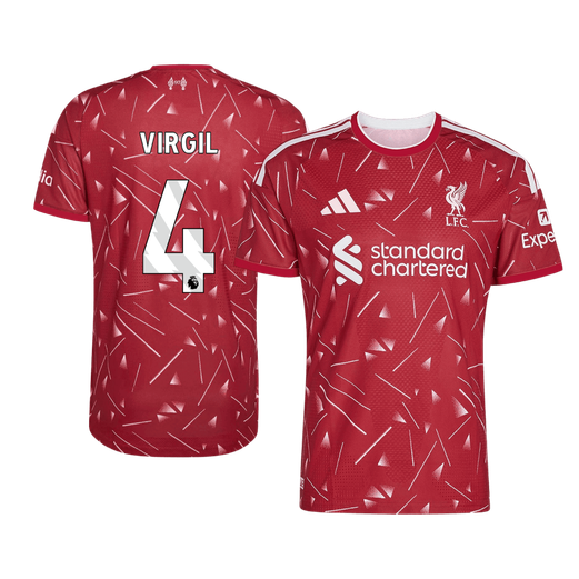 Koszulka piłkarska w wersji zawodniczej Liverpool 2026/27 domowa VIRGIL #4