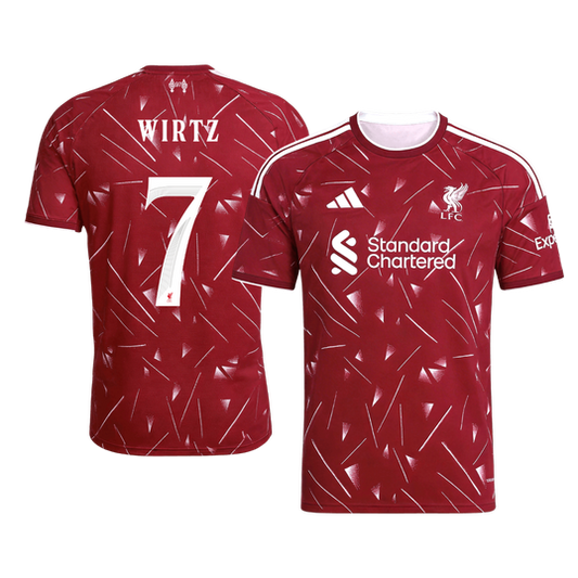 Koszulka piłkarska w wersji zawodniczej Liverpool UCL 2026/27 domowa WIRTZ #7
