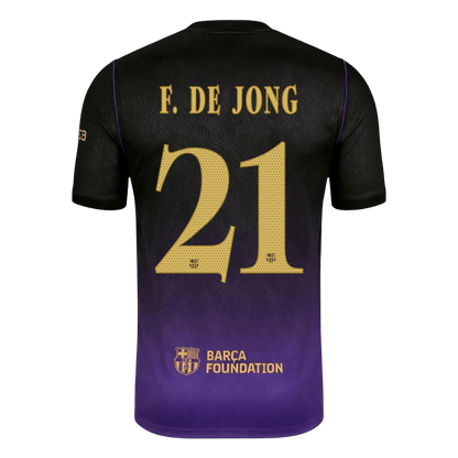 Koszulka piłkarska FC Barcelona UCL 2026/27 wyjazdowa F. DE JONG #21