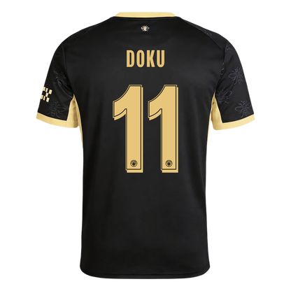 Koszulka piłkarska Manchester City UCL 2026/27 wyjazdowa DOKU #11