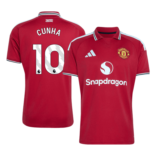 Koszulka piłkarska Manchester United 2026/27 domowa CUNHA #10