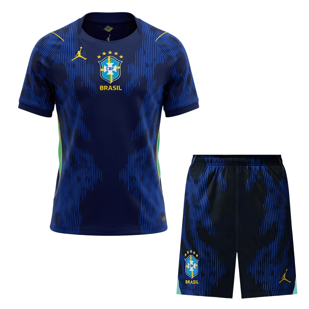 Męski zestaw piłkarski Brazylia Mundial 2026 wyjazdowy