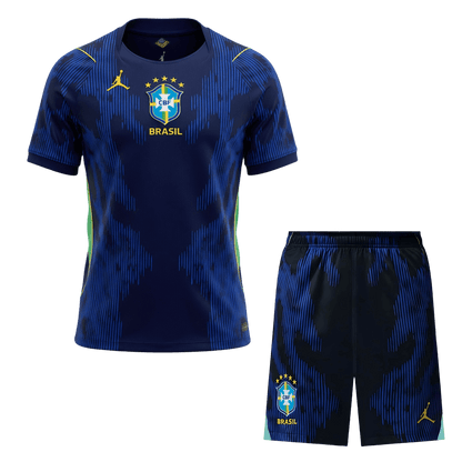 Męski zestaw piłkarski Brazylia Mundial 2026 wyjazdowy