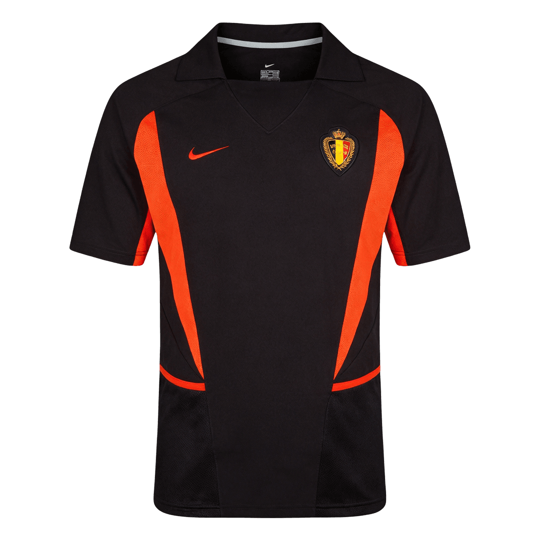 Koszulka piłkarska retro Belgia Mundial 2002 wyjazdowa