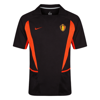 Koszulka piłkarska retro Belgia Mundial 2002 wyjazdowa