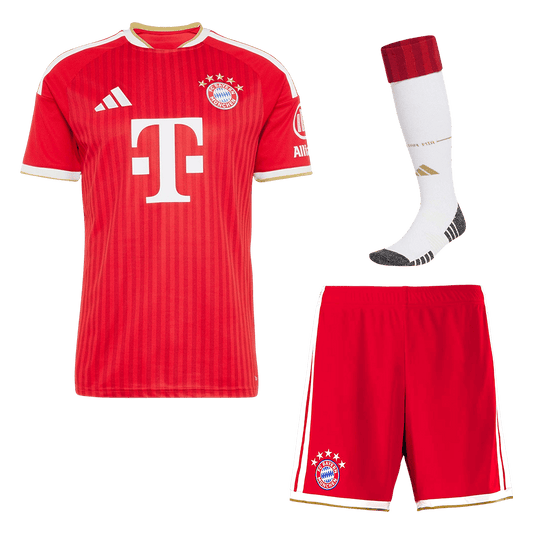 Męski pełny zestaw piłkarski Bayern Monachium 2026/27 domowa [Premium]