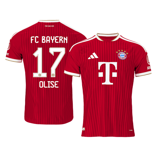 Koszulka piłkarska w wersji zawodniczej Bayern Monachium 2026/27 domowa OLISE #17