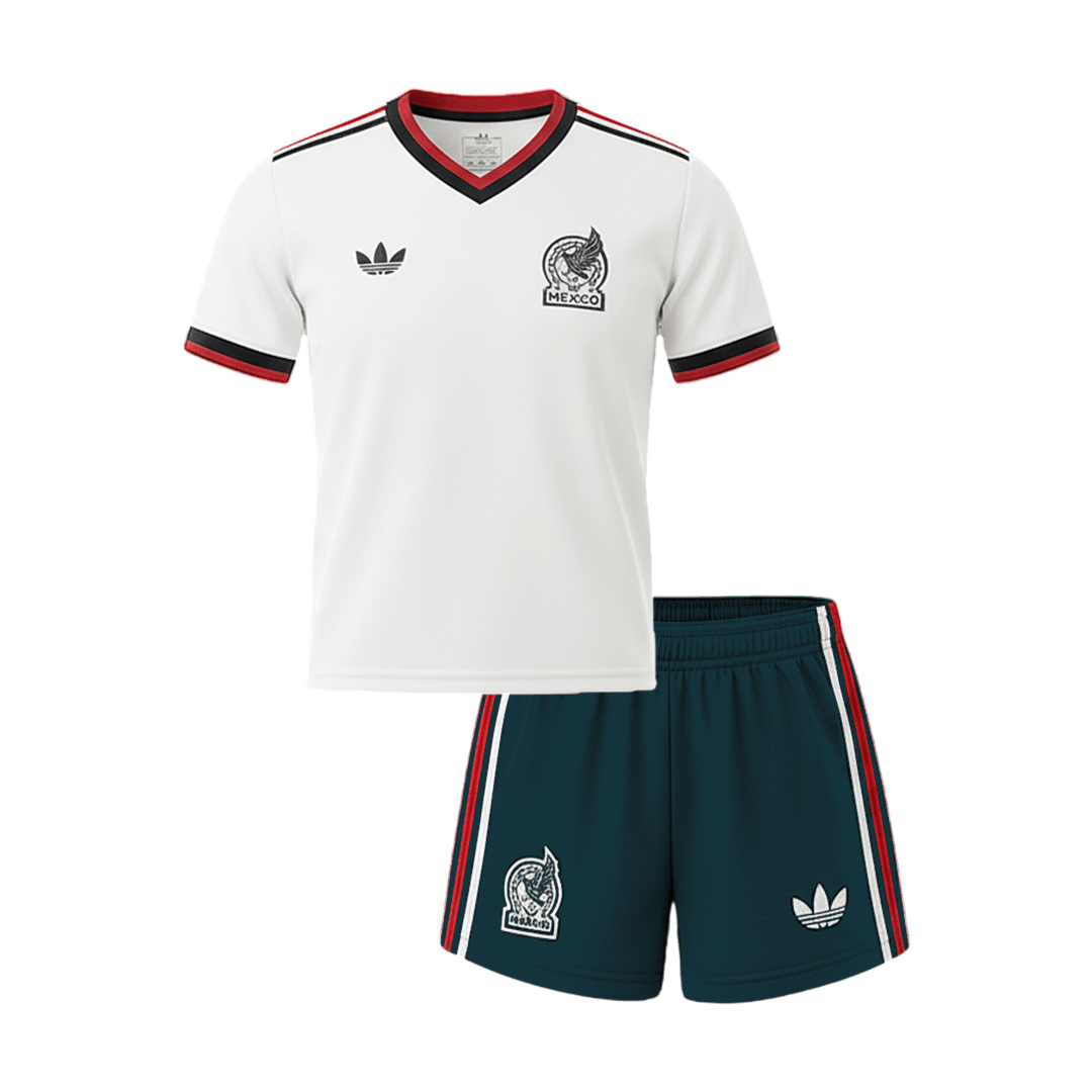 Dziecięcy zestaw piłkarski Meksyk Mundial 2026 wyjazdowy