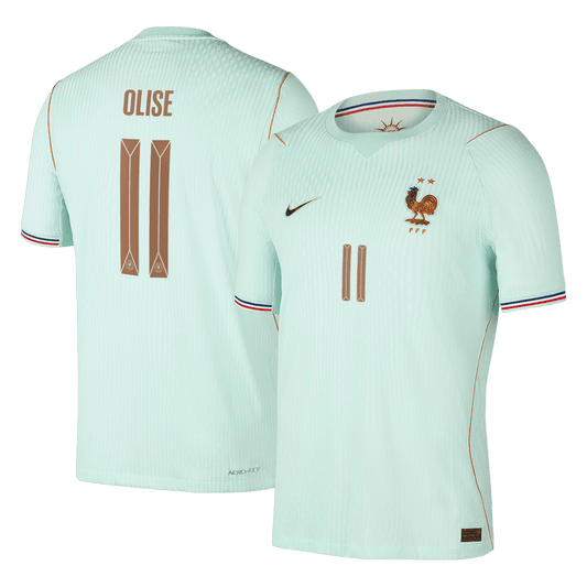 Koszulka piłkarska w wersji zawodniczej Francja Mundial 2026 wyjazdowa OLISE #11