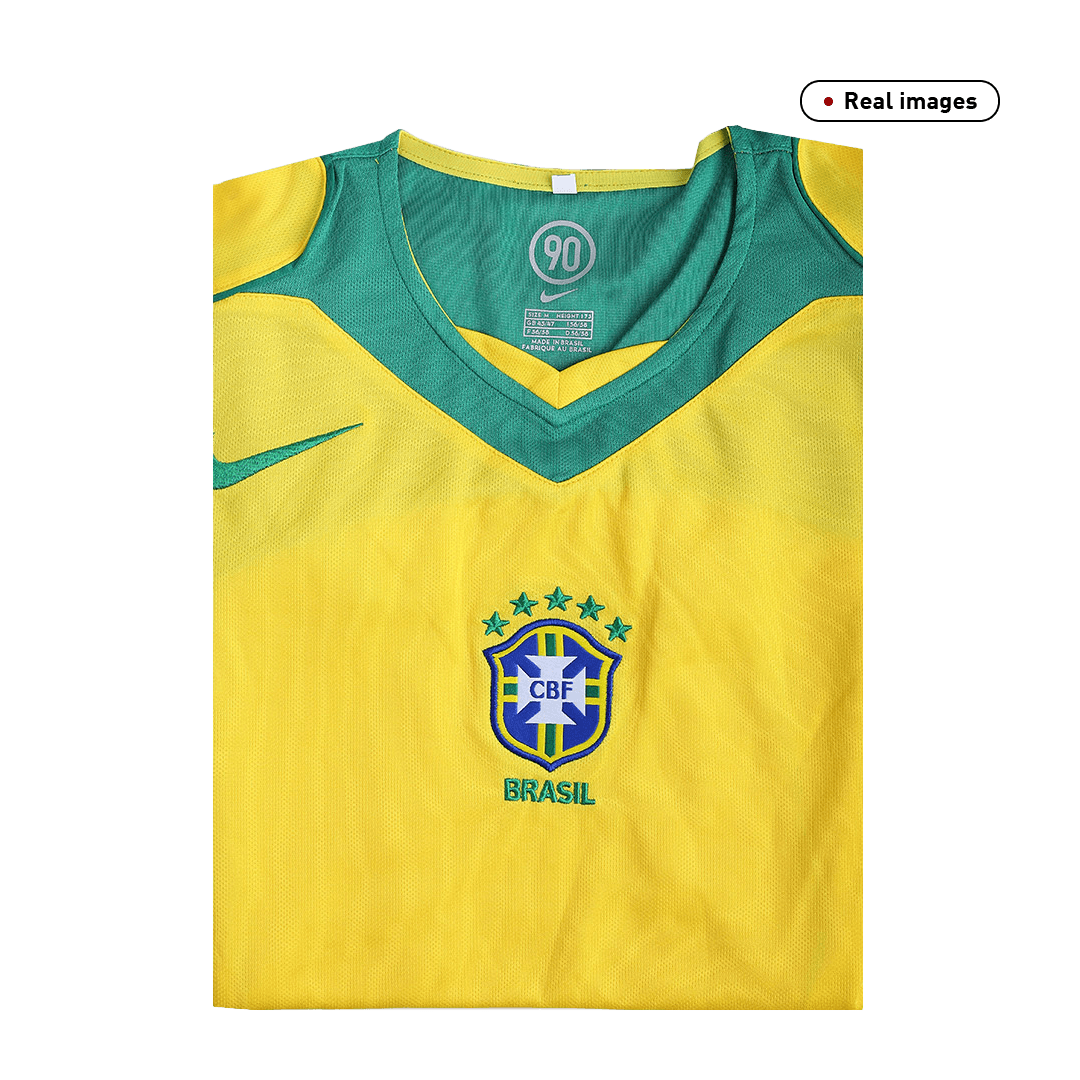 Koszulka piłkarska retro Brazylia 2004 domowa