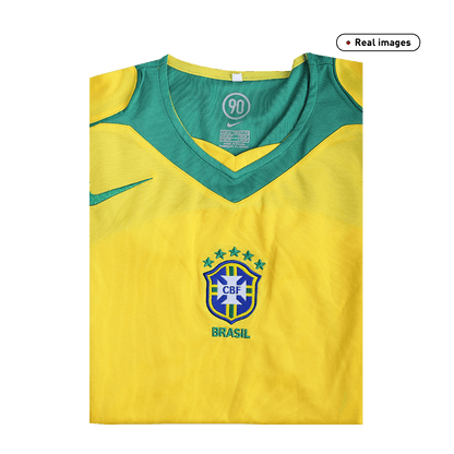 Koszulka piłkarska retro Brazylia 2004 domowa