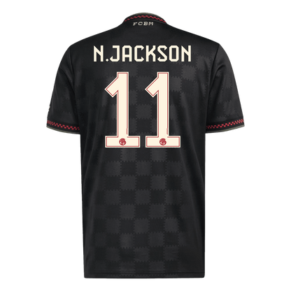 Koszulka piłkarska Bayern Monachium 2025/26 trzecia N.JACKSON #11 - Kibula