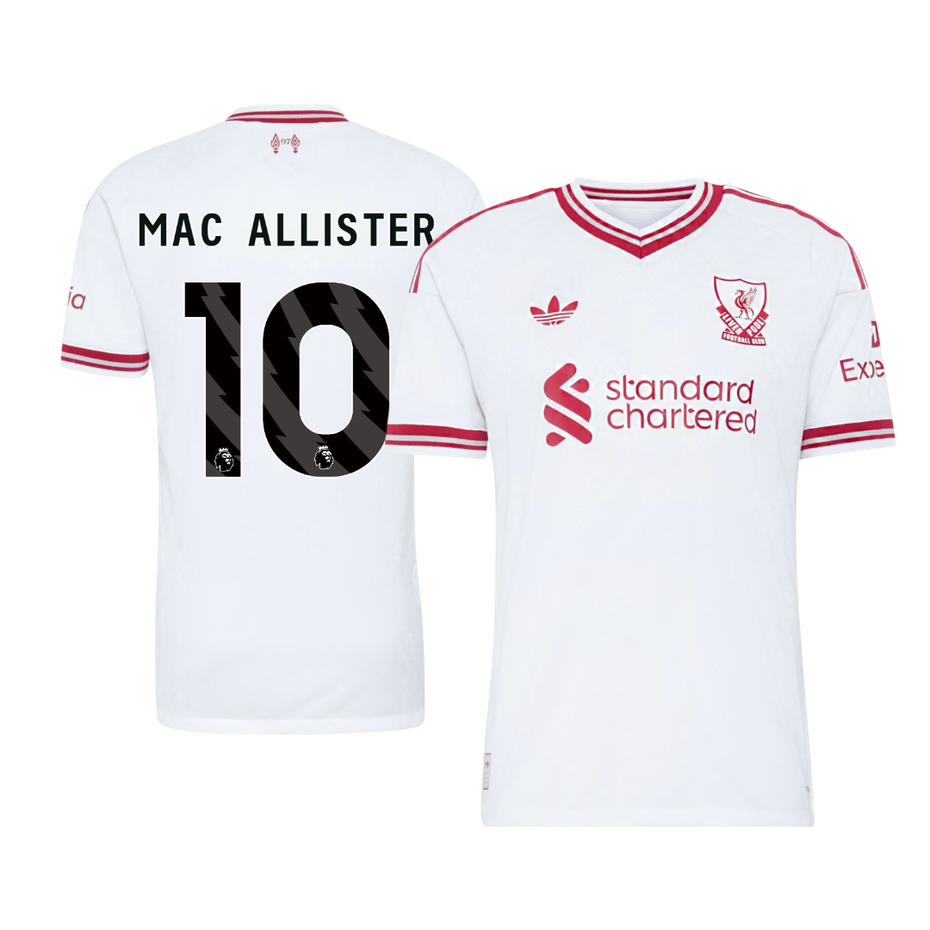 Koszulka piłkarska w wersji zawodniczej Liverpool 2026/27 wyjazdowa MAC ALLISTER #10