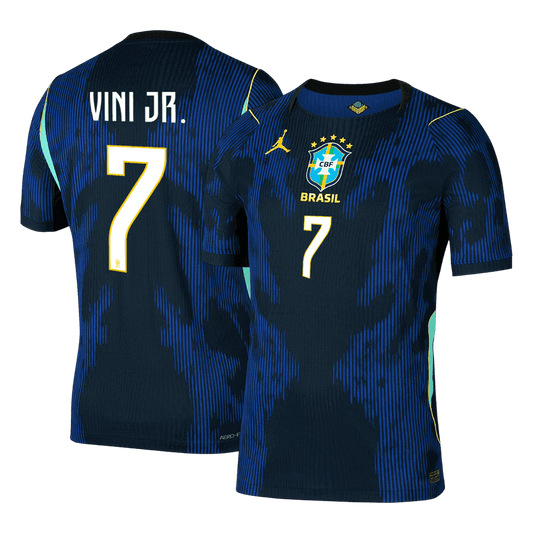 Koszulka piłkarska w wersji zawodniczej Brazylia Mundial 2026 wyjazdowa VINI JR. #7