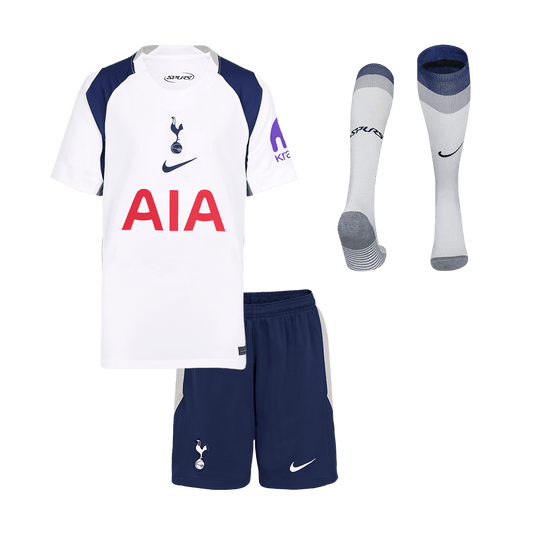 Dziecięcy pełny zestaw piłkarski Tottenham Hotspur 2025/26 domowy
