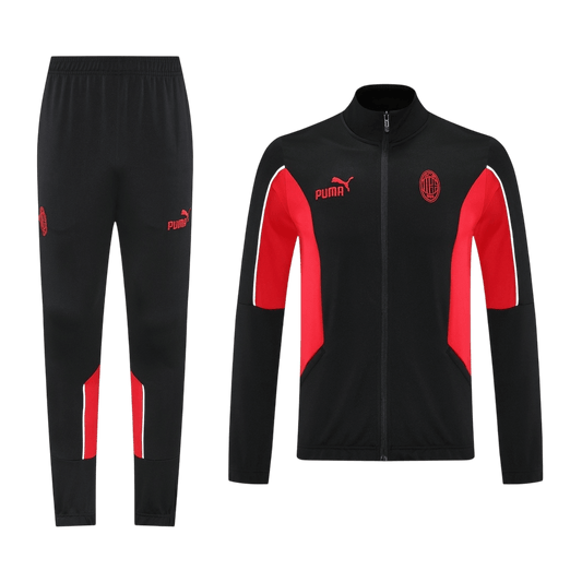 Męski dres treningowy AC Milan 2025/26 czarny - Kibula