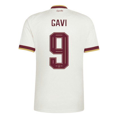 Koszulka piłkarska Hiszpania Mundial 2026 wyjazdowa Champion Edition GAVI #9