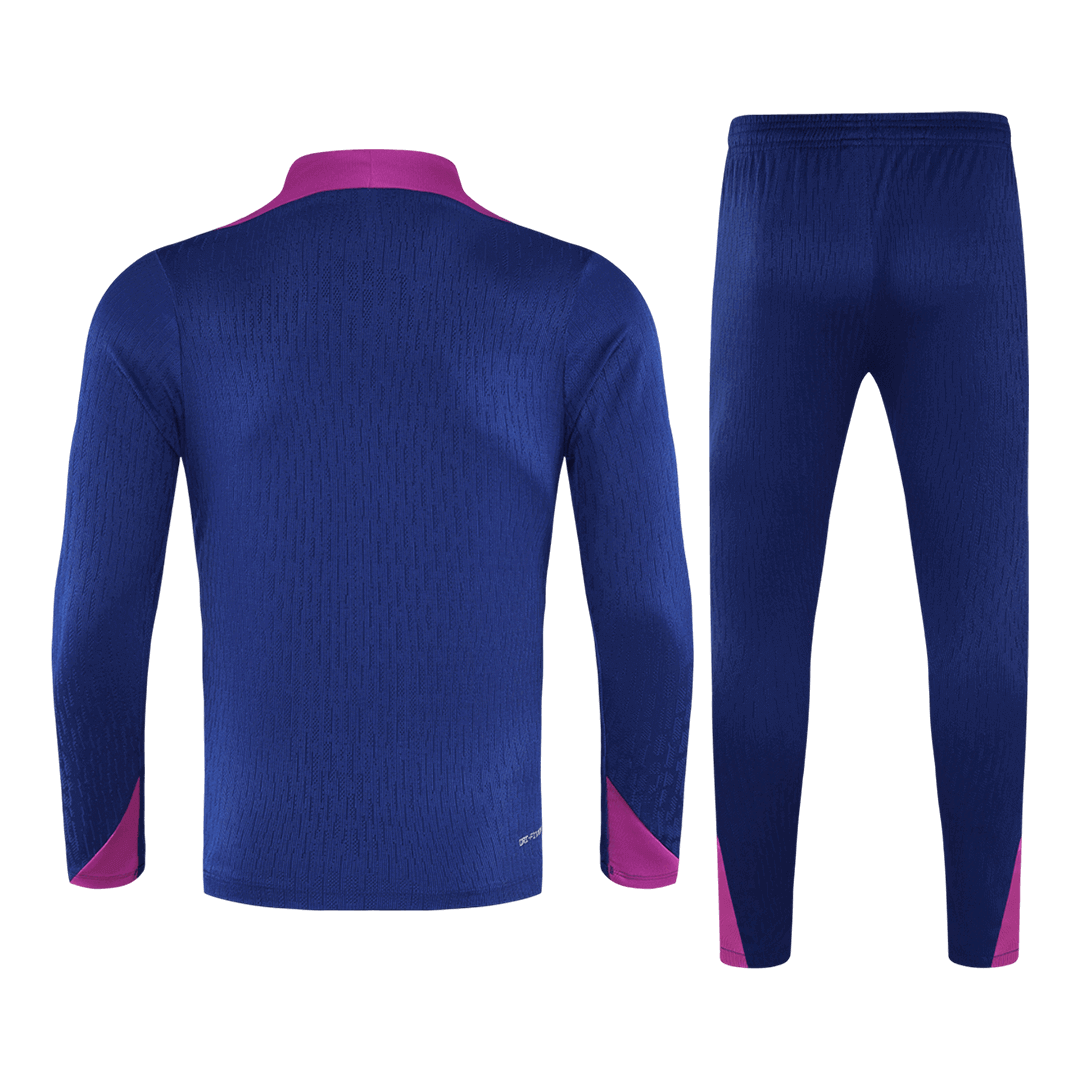 Męski dres treningowy FC Barcelona 2025/26 granatowy - Kibula