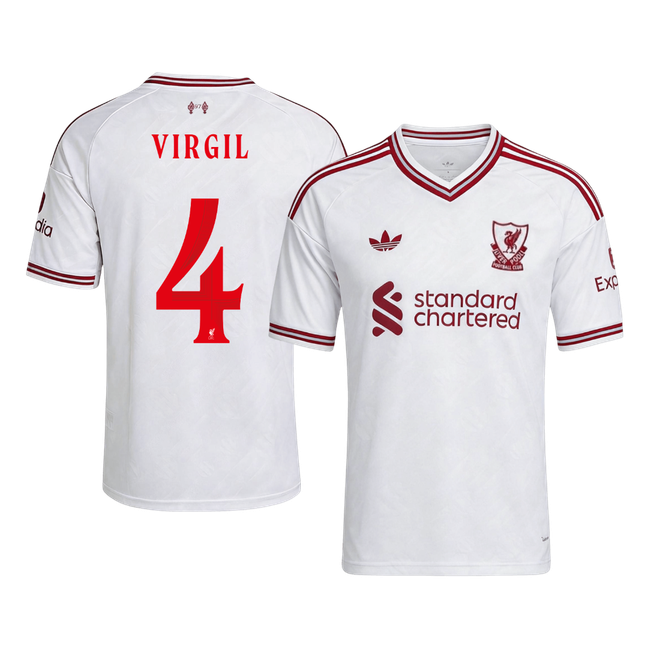 Koszulka piłkarska Liverpool UCL 2026/27 wyjazdowa VIRGIL #4