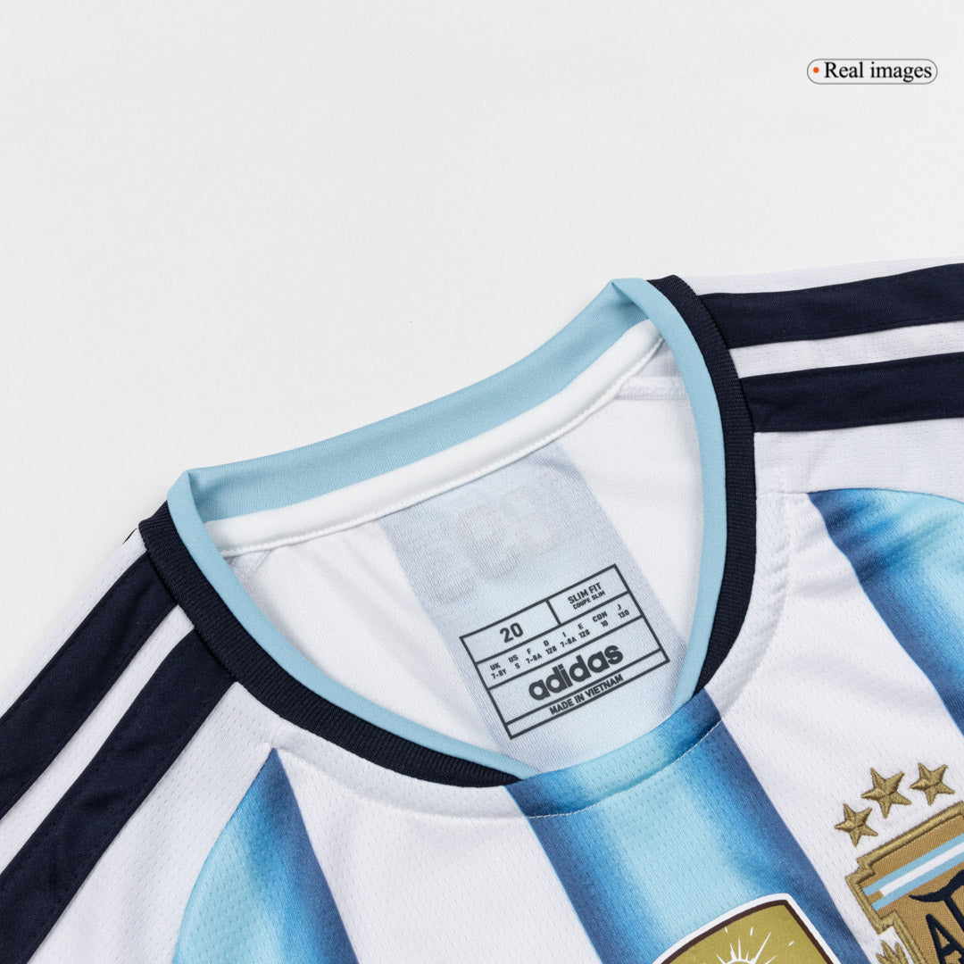 Dziecięcy zestaw piłkarski Argentyna Mundial 2026 domowy MESSI #10