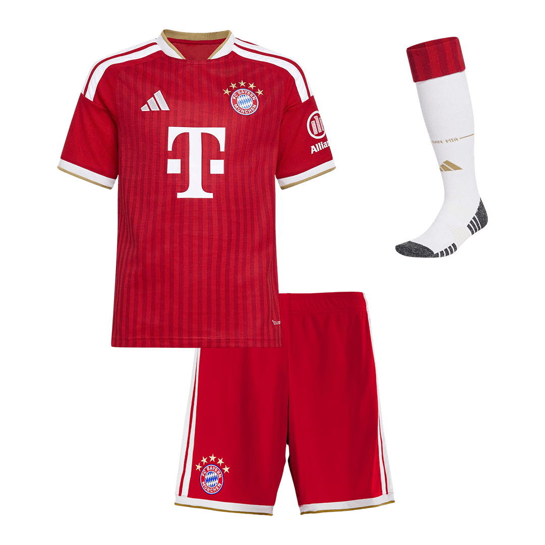 Dziecięcy pełny zestaw piłkarski Bayern Monachium 2026/27 domowa