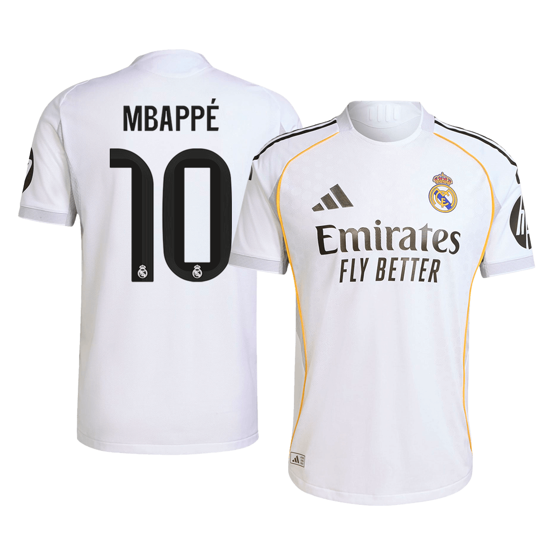 Koszulka piłkarska Real Madryt 2025/26 domowa MBAPPÉ #10