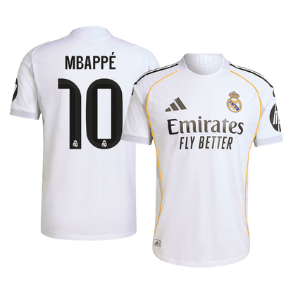 Koszulka piłkarska Real Madryt 2025/26 domowa MBAPPÉ #10